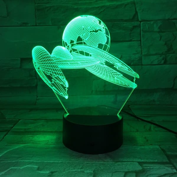 Lampada 3d di Star Wars