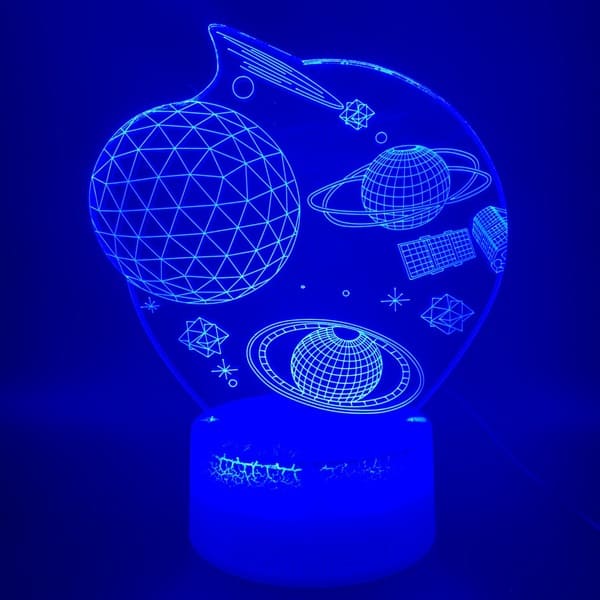 Led-Lampe Planet