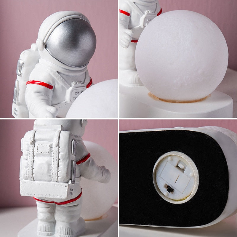 Lampe kleiner Astronaut Mond