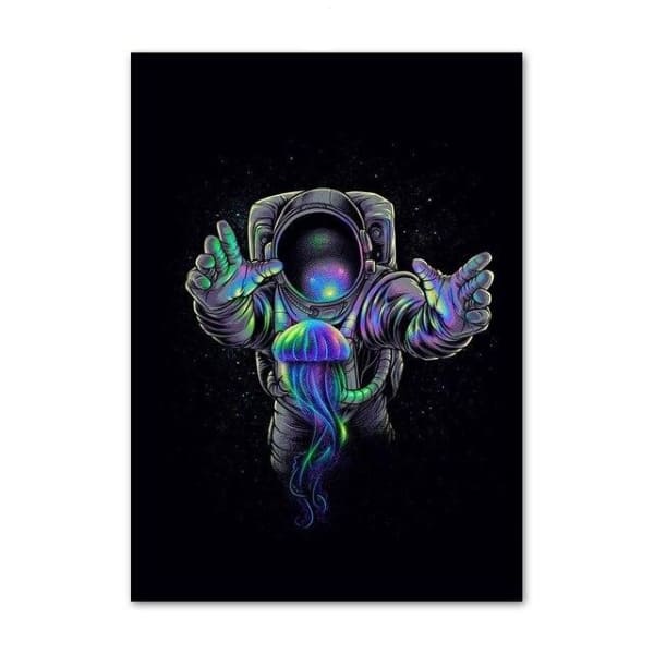 Led astronaut figurin lampa