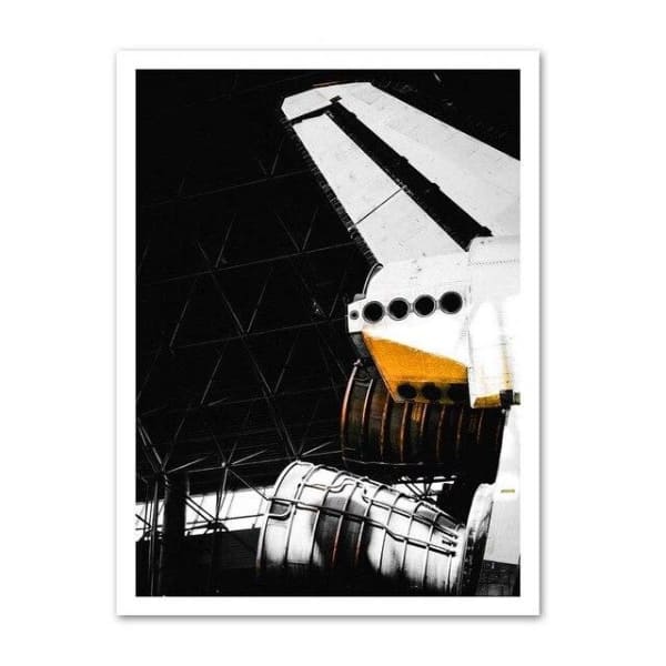 Poster Kaninchen Astronaut