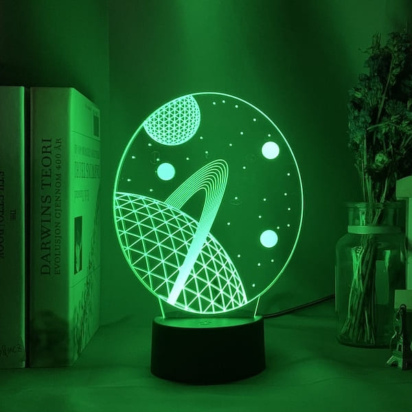 3d-Lampe Planet