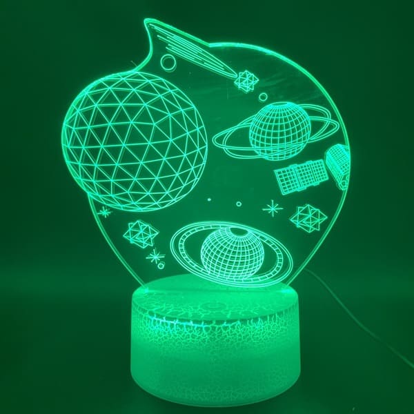 Led-Lampe Planet