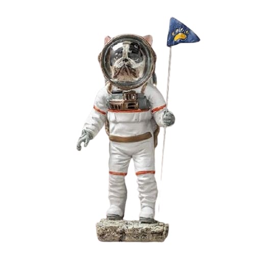 Figurine Hund Kosmonaut