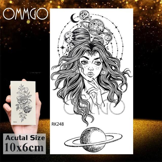 Tatuaggio cosmico effimero