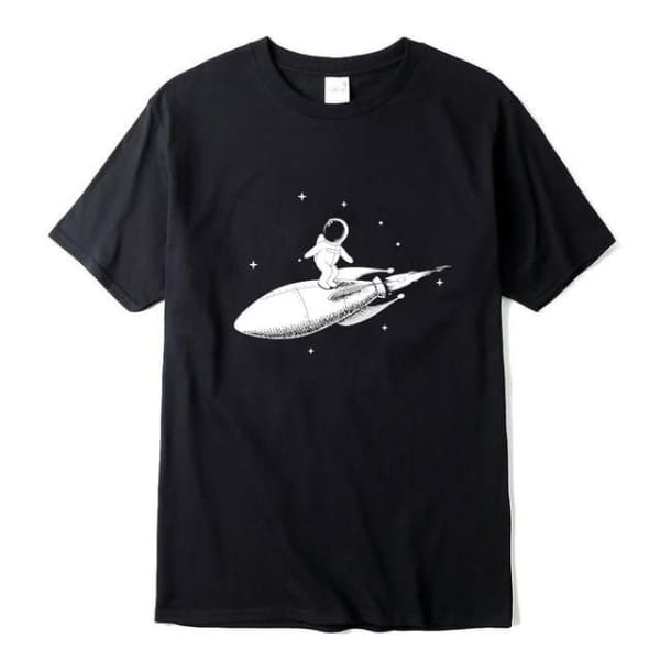 T-Shirt kleiner Astronaut hello