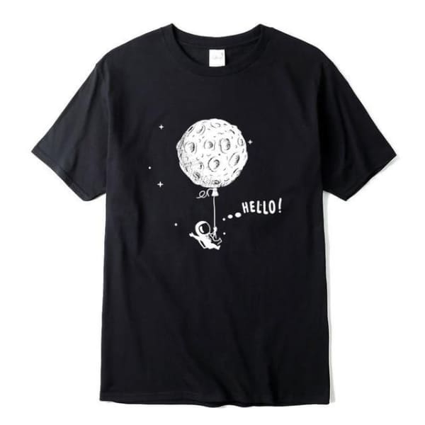 T-Shirt klein Astronaut Rakete