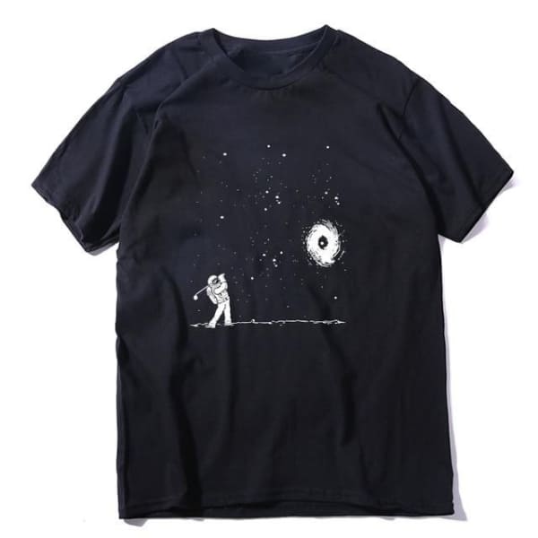 Astronaut mån gruvarbetare t-shirt