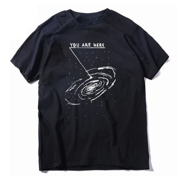 T-shirt med rymdastronaut