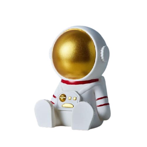 Sparschwein Astronaut stehend