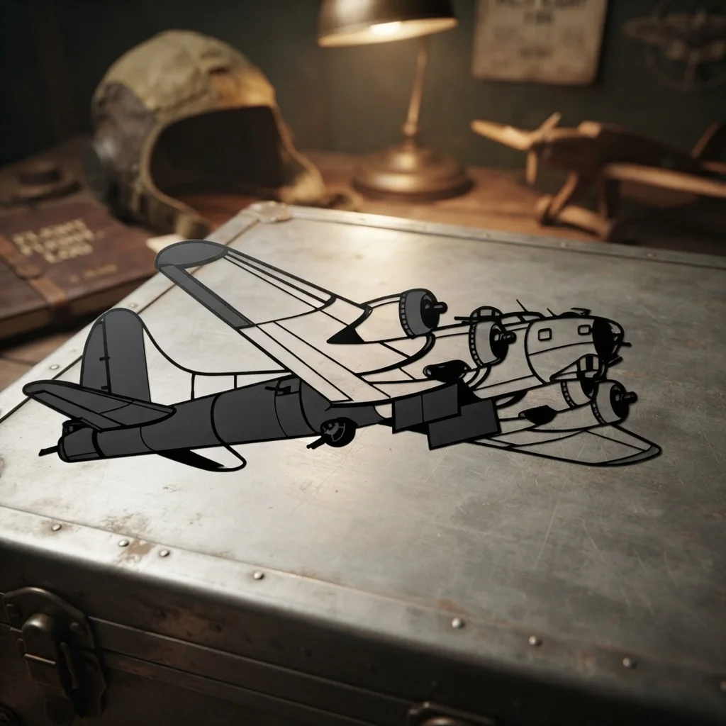 Boeing B-17 klistermærke