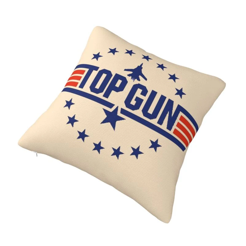 Biela obliečka na vankúš Top Gun