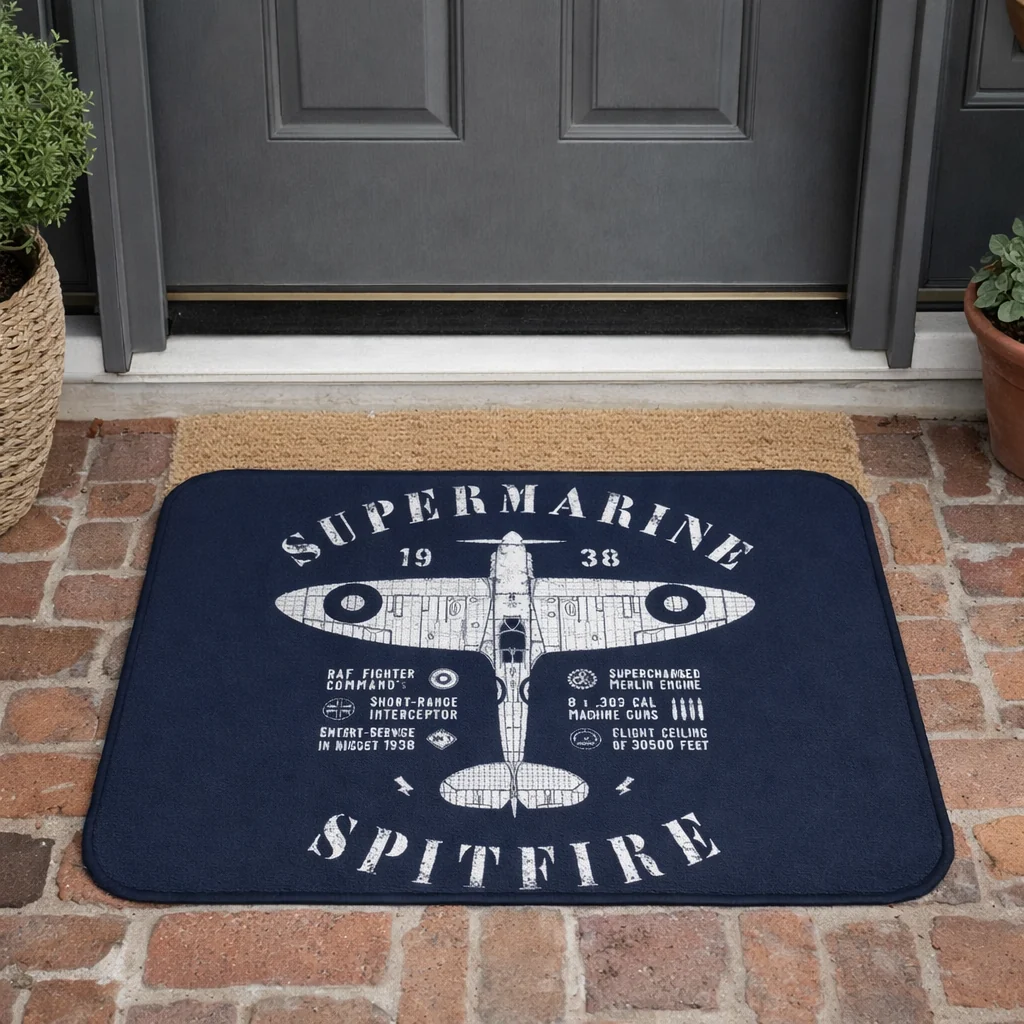 Koberec Lietadlo Supermarine Spitfire