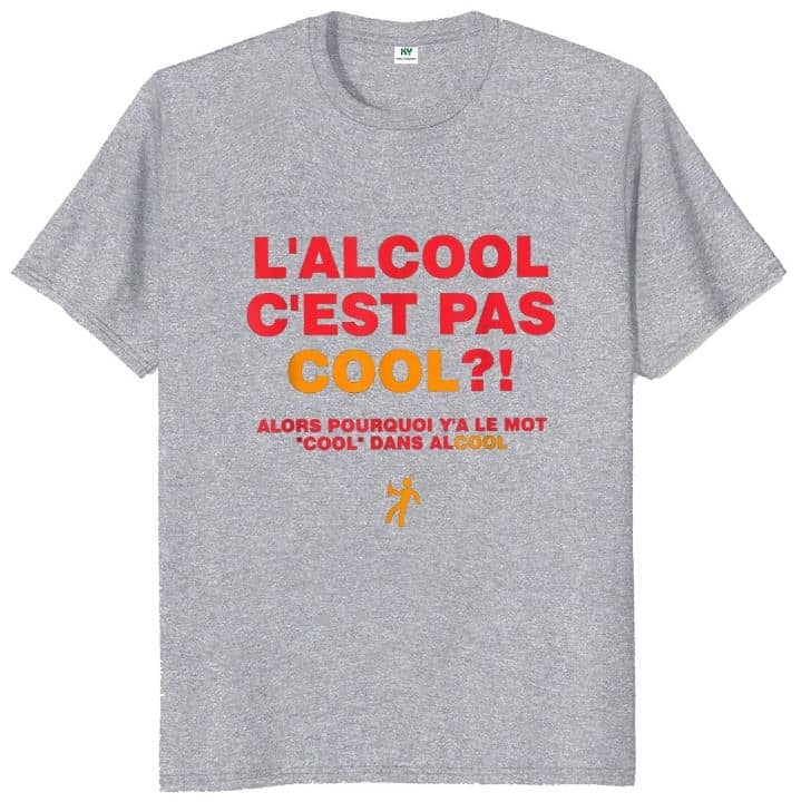 Alcohol is niet cool T-shirt