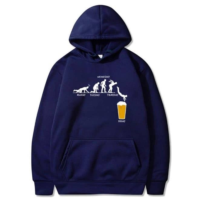 Bier duiken hoodie