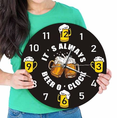 Ceas de perete Beer o'clock