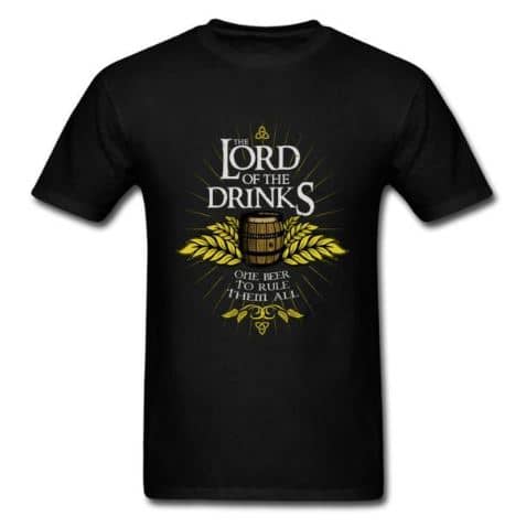 T-shirt do Senhor das bebidas