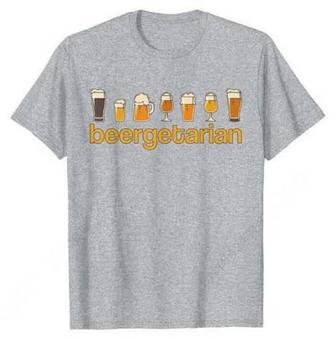 T-shirt beergetariana