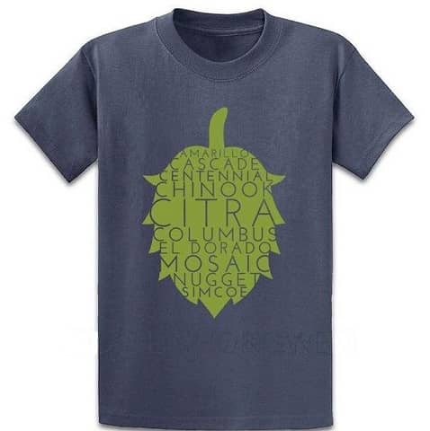 Tipos de lúpulo T-shirt