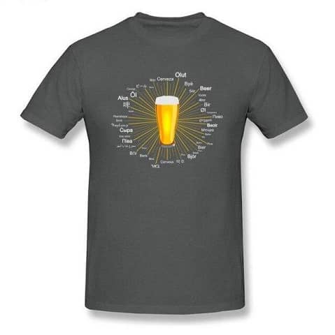 Universeel bier T-shirt