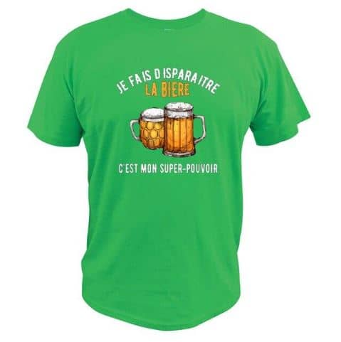 Super power bier t-shirt