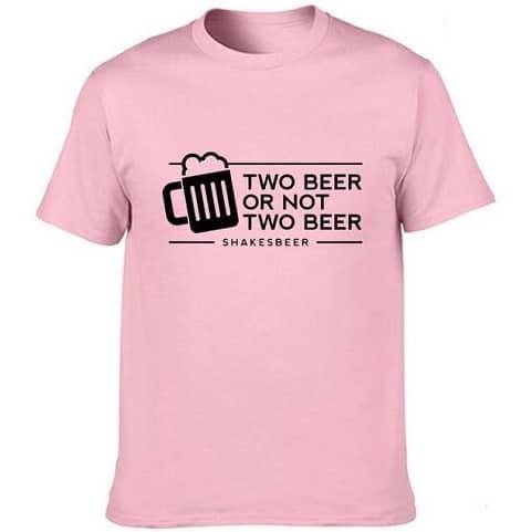 Twee bier of geen twee bier T-shirt