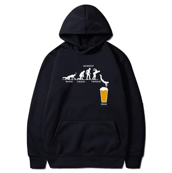 Bier duiken hoodie