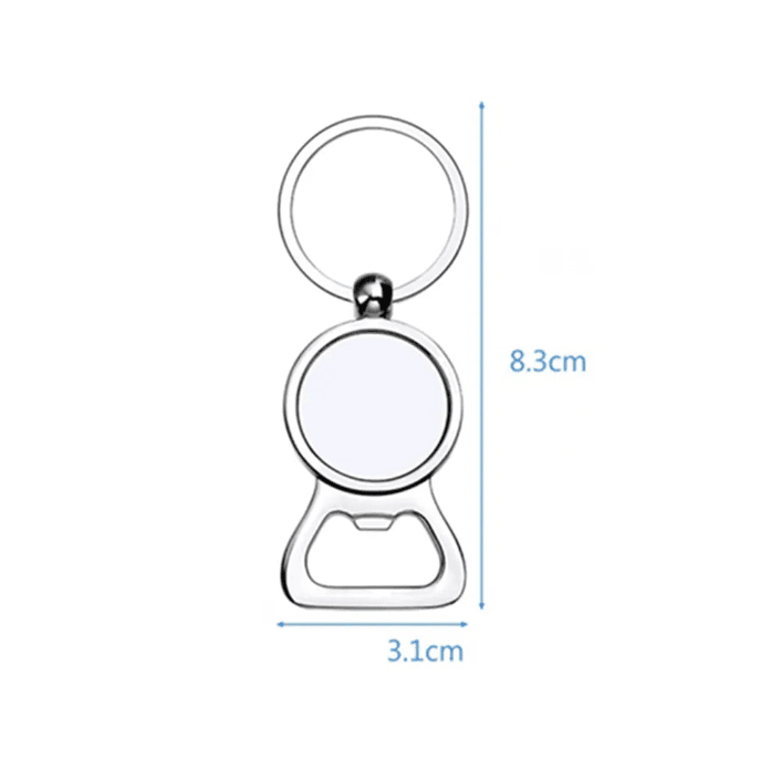 Breloc deschizător de sticle cu fotografie personalizată în pachet