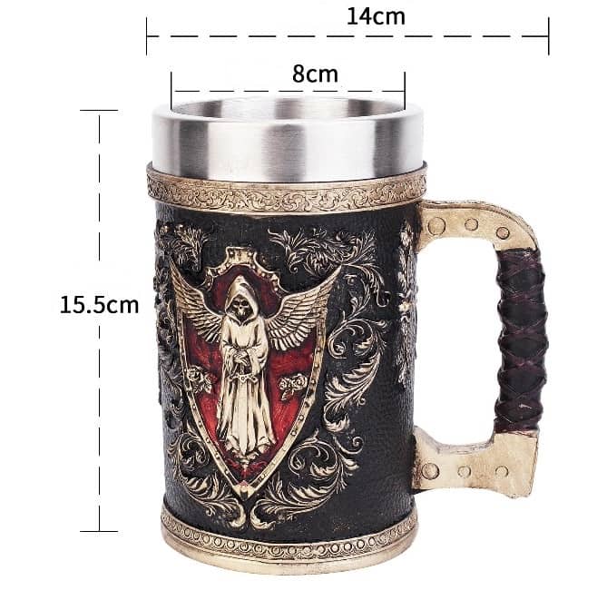 Caneca de cerveja Angel of Death