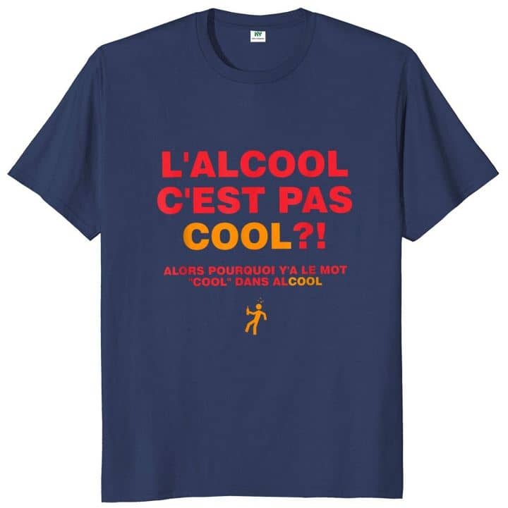 Alcoolul nu este un tricou cool