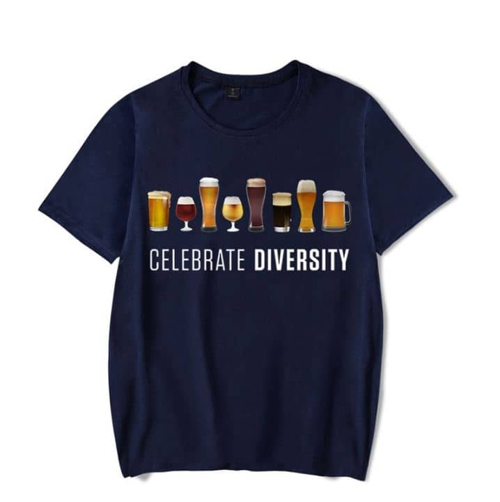 Celebrar a diversidade das cervejas T-shirt