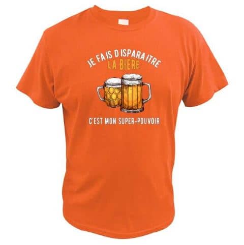 Super power bier t-shirt