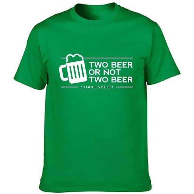 Duas cervejas ou não duas cervejas T-shirt