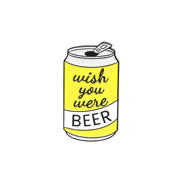 Pin’s bière wish you were beer