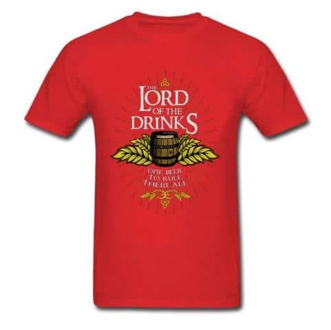 Lord of the drinks T-shirt