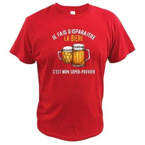 T-shirt de cerveja Superpower