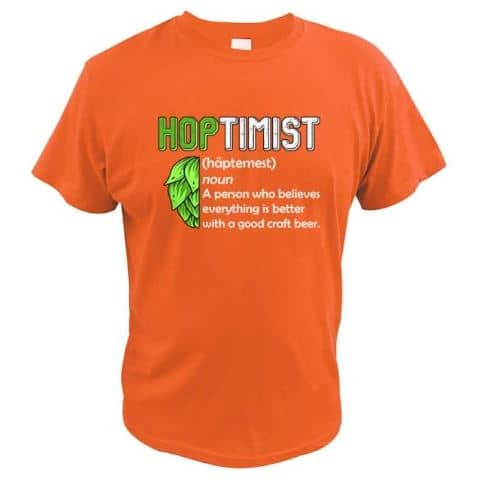 T-shirt definition av hoptimist