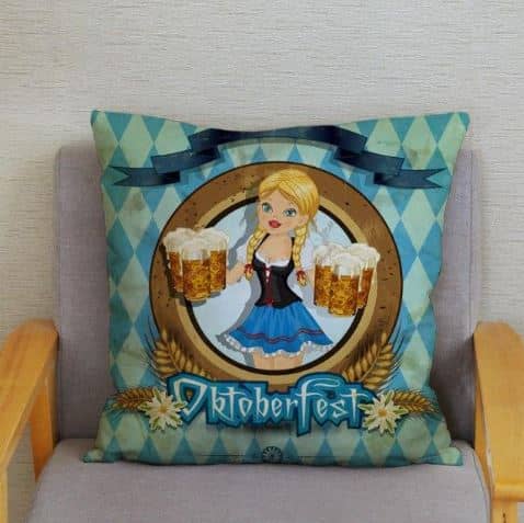 Oktoberfest spilvenu pārvalki