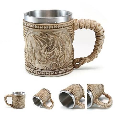 Caneca de cerveja Dungeons and Dragons