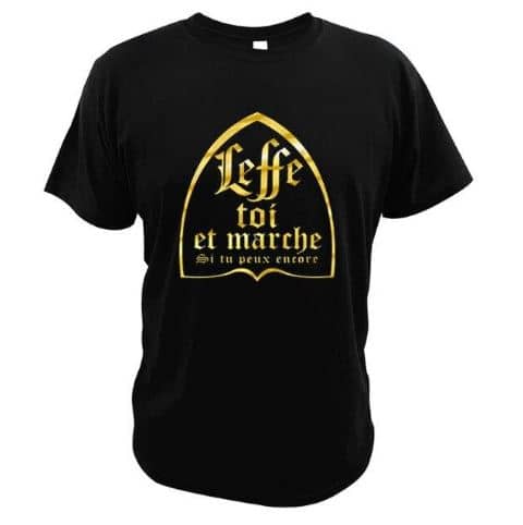 A t-shirt embebeda-se e anda