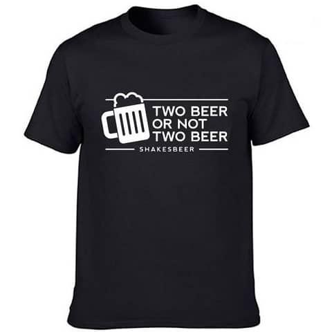 Twee bier of geen twee bier T-shirt