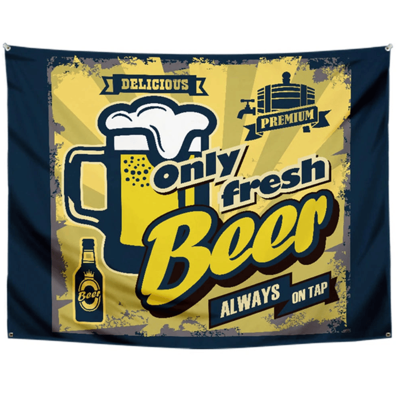 Apenas bandeira de cerveja fresca