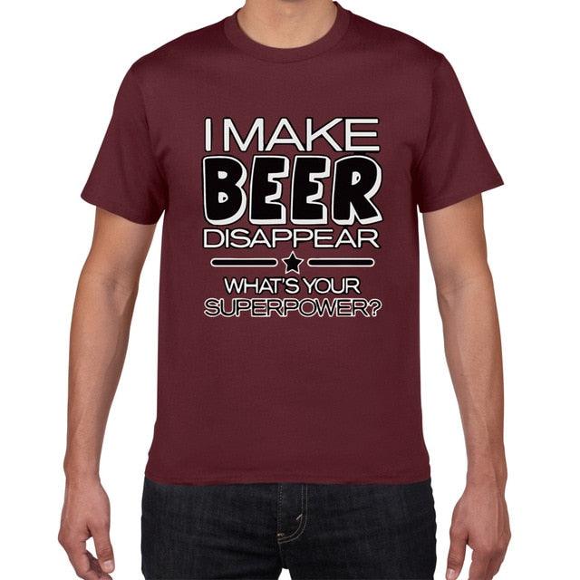 T-shirt do mágico da cerveja