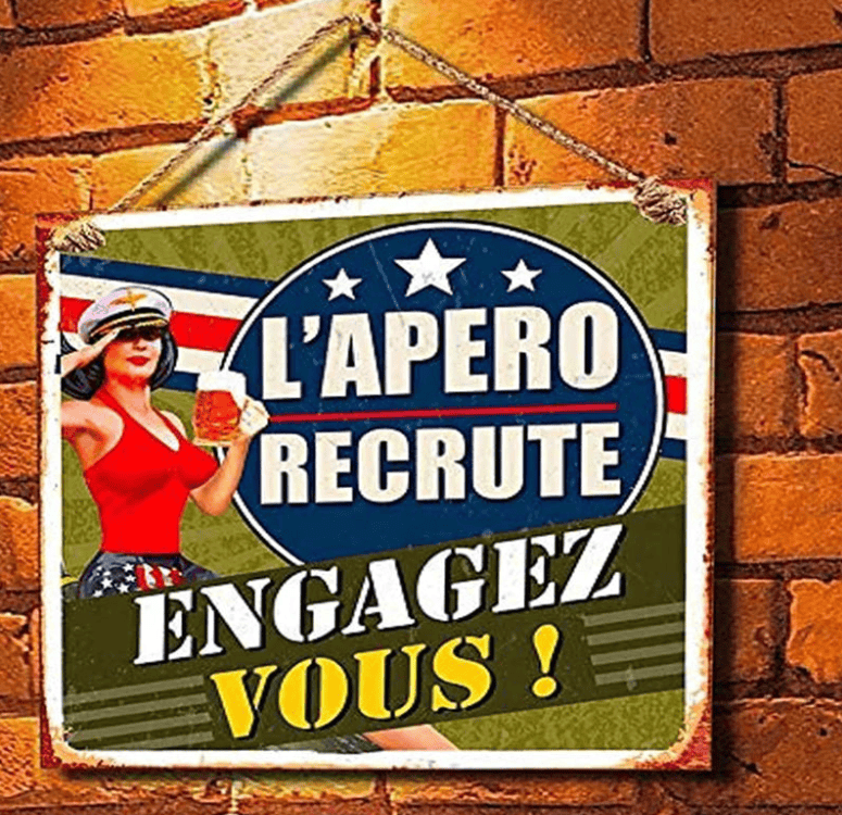 A Plaque métal l'apéro está a recrutar - participe!