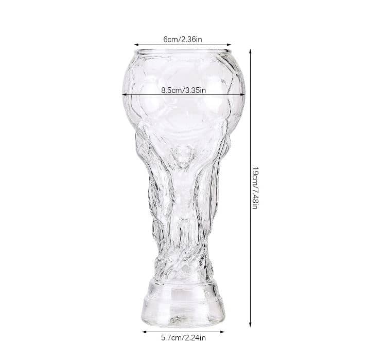 Wereldbeker bierglas 45 cl