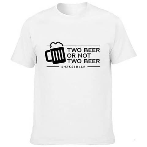 Twee bier of geen twee bier T-shirt