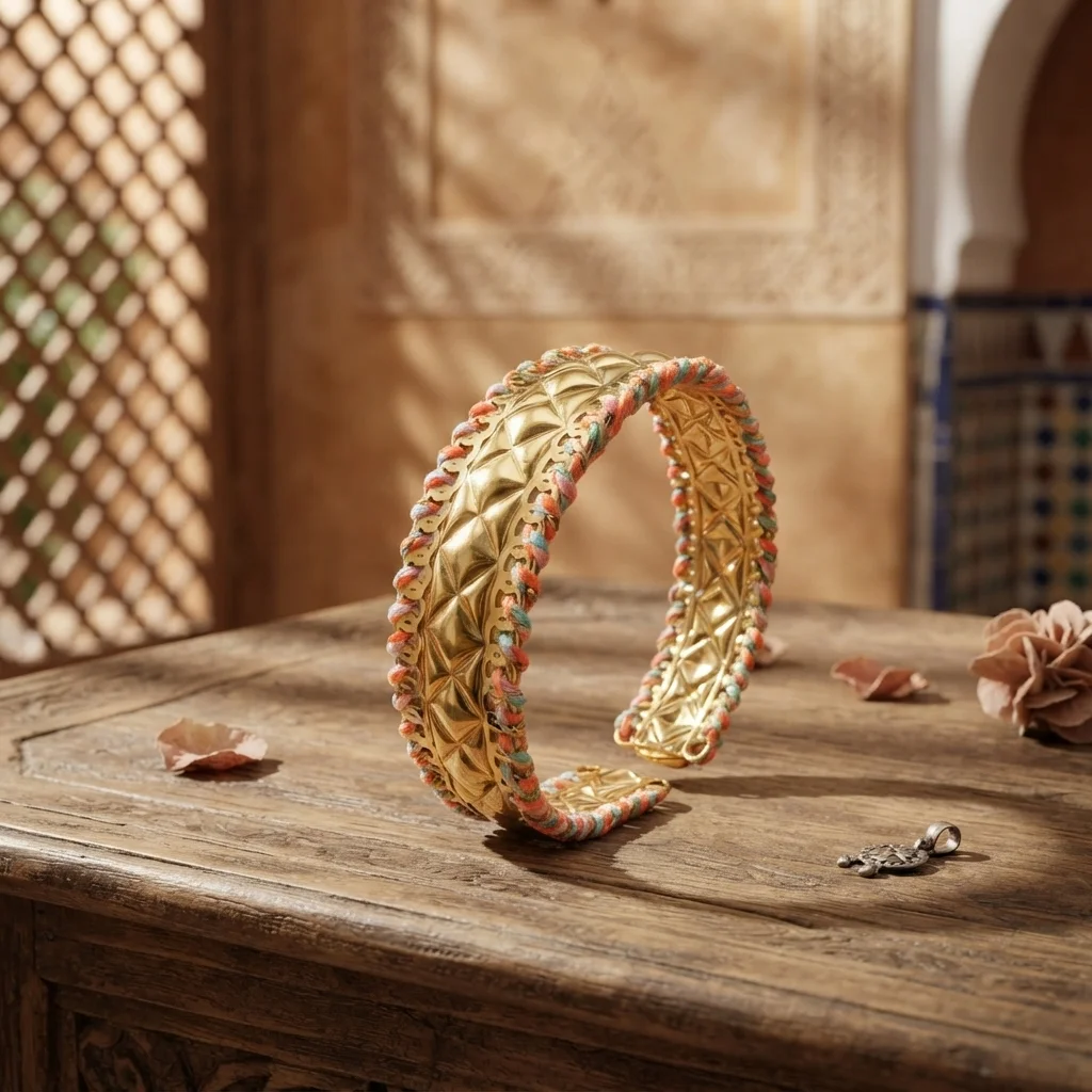 Aida – Amazigh-inspireret armbånd i rustfrit stål