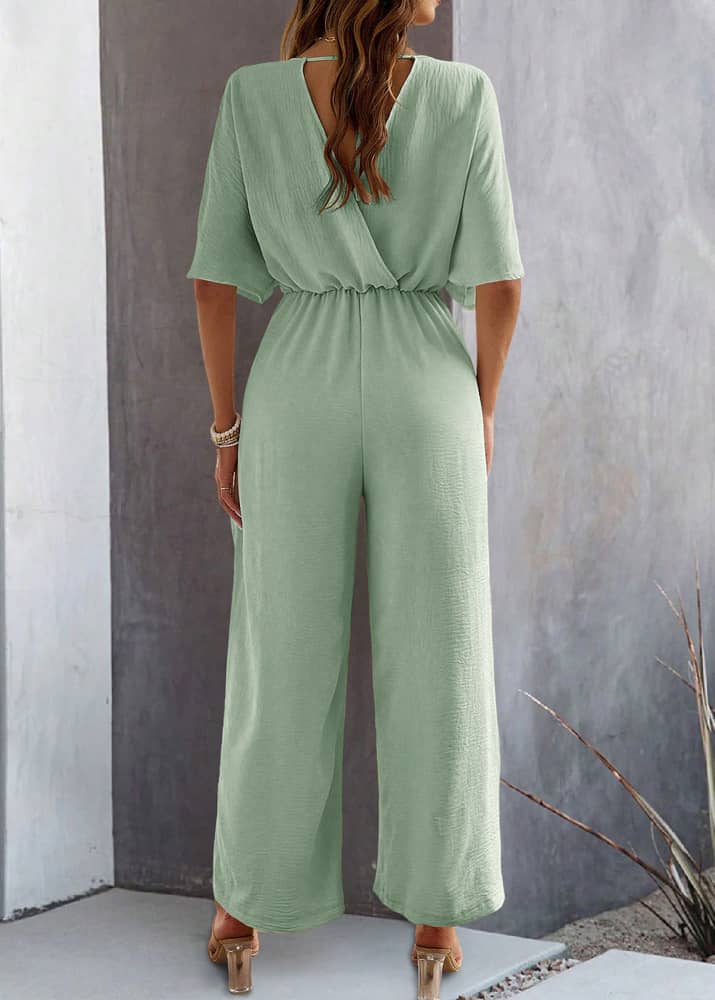 Jumpsuit med landlige bukser