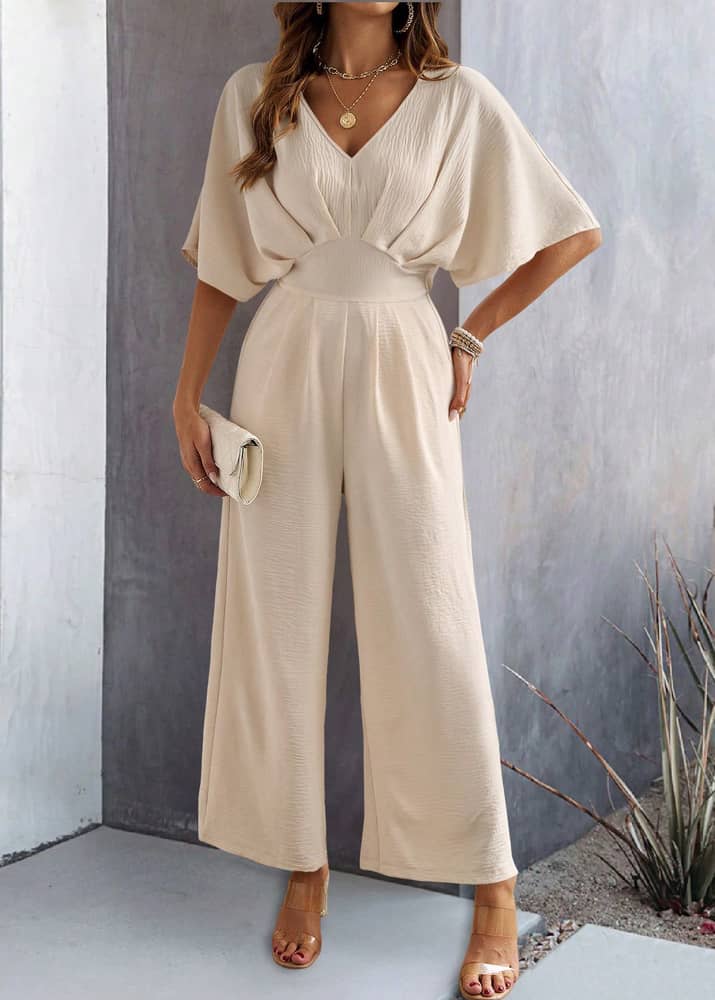 Jumpsuit med landlige bukser