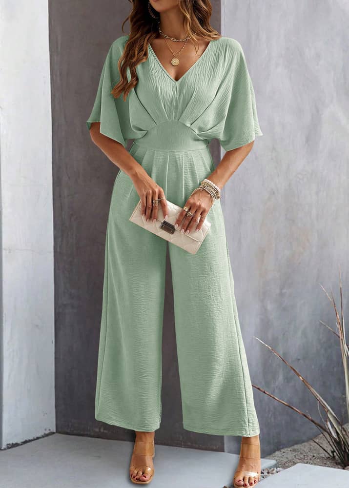 Jumpsuit med landlige bukser